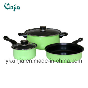 Küchenartikel Carbon Steel Cooking Ware 5 Stück Kochgeschirr Set